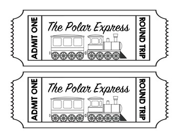 polar express day train ticket by running through grade