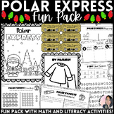Polar Express Fun Pack Math and Literacy Activities