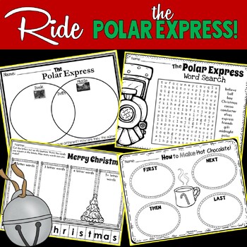 Polar Express Fun Printables, Christmas Activities, Hot Chocolate ...