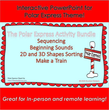 Preview of Polar Express Interactive PowerPoint