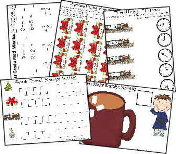 Preview of Polar Express Literature Based Learning Pack (Pre/K/1st)