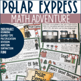 Polar Express Math Adventure! NO PREP fun for 3rd & 4th Grades