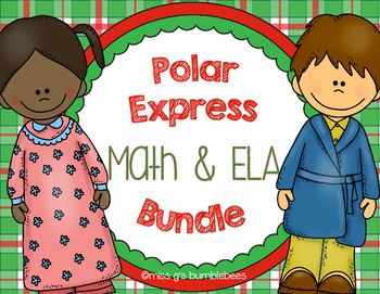 Preview of Polar Express Math & ELA Bundle