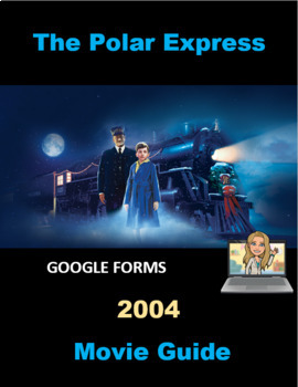 Preview of Polar Express Movie Activity Google Forms Distance Learning