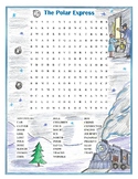 Polar Express Activities Movie Word Search