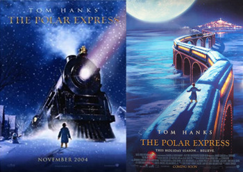 the polar express movie poster