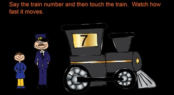 Preview of Polar Express Numbers 0-20 Smartboard