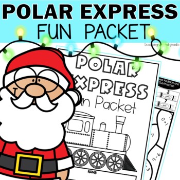 Preview of Polar Express Activities Packet