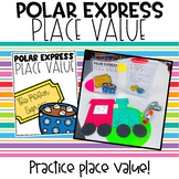 Polar Express Place Value Craftivity | Christmas Math