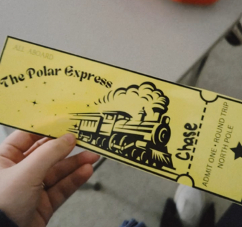 Preview of Polar Express Ticket / Christmas Activity / Holidays / Winter