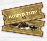 North Pole Express Tickets - Downloadable Printable File -