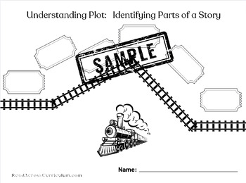 Preview of Polar Express - Train Track Plot Map