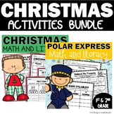 Polar Express and Christmas Worksheet - Activities Bundle 