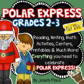 Preview of Polar Express and December Fun for Grades 2 and 3