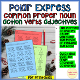 Polar Express grammar parts of speech nouns adjectives ver