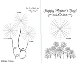 Polar Graphs - Mother's Day Card