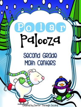 Preview of Polar Palooza Math Centers for Second Grade