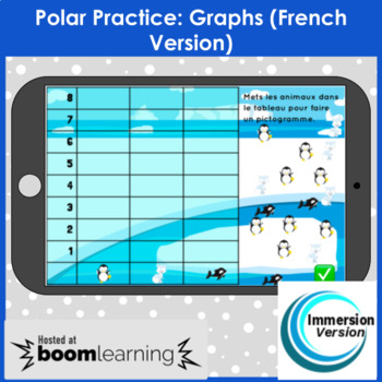 Preview of Polar Practice: Graphs Boom Deck (French Version)