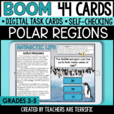 Polar Regions Nonfiction Reading Boom Cards - Digital