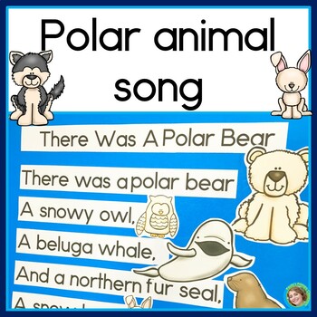 Preview of Polar animal song | Brain Break with Poster and Pocket Chart Activities