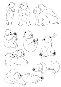 Preview of Polar-bears clipart1