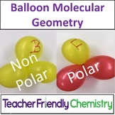 Chemistry Activity: VSEPR Theory Balloon Models Polar and 