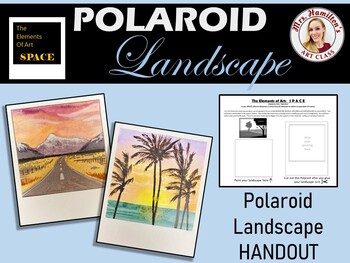 Preview of Polaroid Landscape Handout