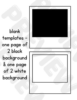 blank polaroid