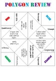 Polygon/Two-Dimensional Figure Cootie Catcher (Fortune Teller)