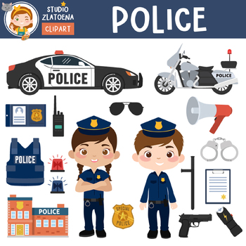 Police Clipart Police Graphics Handcuffs Police Car Police Station Police Office