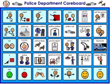 Police Department Coreboard by Kimberly Drury | TPT