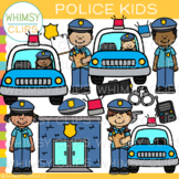 Community Helper Police Officer Kids Clip Art