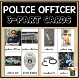 Police Officer 3-Part Cards (with real photos!)