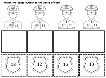 Preview of Police Officer Badge Matching