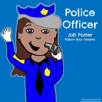 Preview of Police Officer - Community Helper Poster