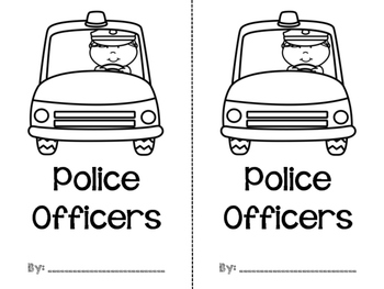 police officer printables worksheets teachers pay teachers