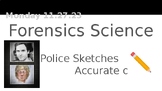 Police Sketch Slides & Activity