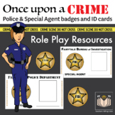 Police and Special Agent badges and ID cards
