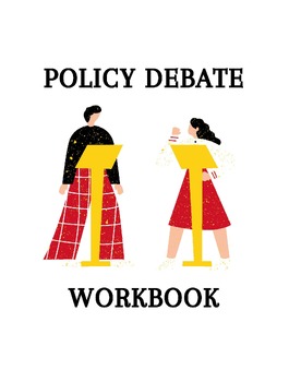 Preview of Policy Debate Notecards & Workbook