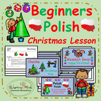 Preview of Polish Christmas lesson and resources