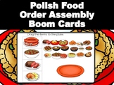Polish Food Order Assembly Digital Boom Cards