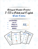 Polish and English Number Practice: Winter Edition Liczby 