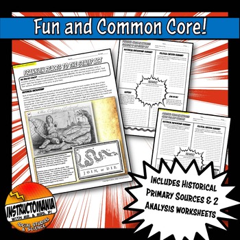 political cartoon activity worksheet with template for history fun