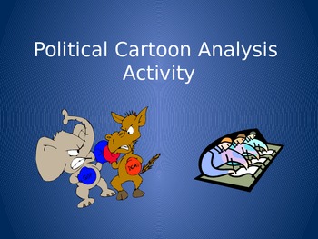 Preview of Political Cartoon Analysis Activity Higher Order Thinking