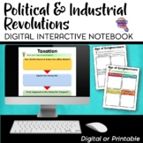 Political & Industrial Revolutions DIGITAL Interactive Not