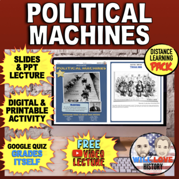 Preview of Political Machines | Digital Learning Pack