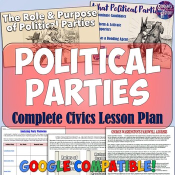 Preview of Political Parties Lesson Plan