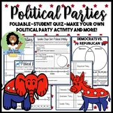 Political Parties: Notes,Quiz, and Make your Own Party