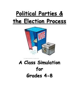 Preview of Political Parties & the Election Process:  A Class Simulation