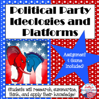 Preview of Political Party Ideologies and Party Platforms